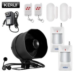 110dB Loud Siren WiFi Smart Security Alarm Set Remote App Control House Burglar