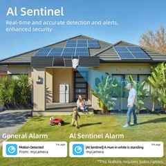 4G LTE Cellular Solar Wireless Security Camera Lifetime Free Unlimited Data