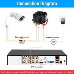 2PCS IP66 Outdoor Camera 5MP Ultra Clear Infrared Night Vision Video Recording