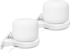 2-Pack ABS Wall Mount for Google Nest Wifi Router – Sleek & Secure (White)