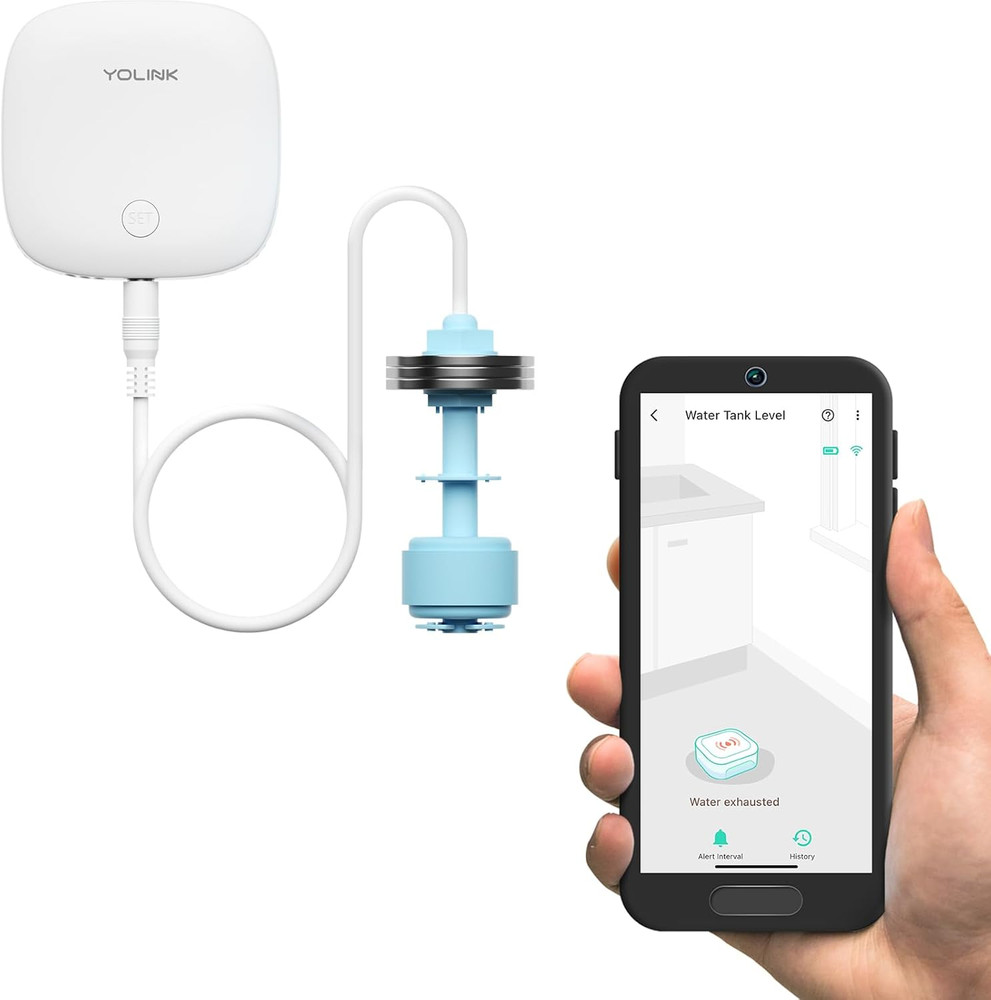 Lora Smart Water Level Monitoring Sensor, Wireless Battery-Powered Float Switch