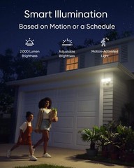 eufy Floodlight Camera E340 Security Camera 3K Dual Camera Color Night Vision