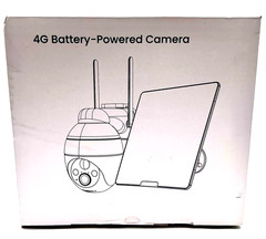 4G LTE Battery Powered Waterproof Security Camera Two-Way Audio New
