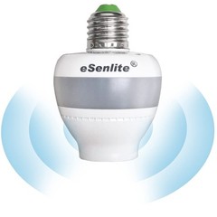 Smart Radar Motion Sensor Light Socket Adapter – E26/E27, Energy-Saving 1-Pack