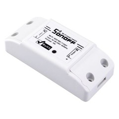 6pcs Sonoff WiFi Wireless Smart Switch Module ABS Shell Socket for DIY Home US