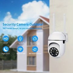 Security Camera 2.4GWiFi Smart Home outdoor Night Vision Cam 1080P Wired Camera