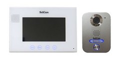Video Intercom 2-wires system kit: 7″ Video Monitor and Door Bell Camera