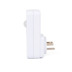 2pk Motion Detection Sensor Power Socket Switch 110V 1800W Security Garage Light