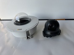 AXIS M5525-E PTZ Camera 10x Zoom Indoor Outdoor 01146-001 Completed With House