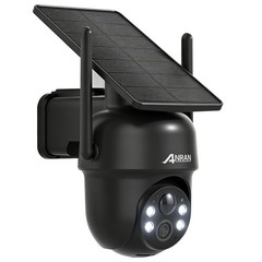 Refurbished 5MP Solar Wireless Security Camera Outdoor Audio IP65 No Monthly Fee