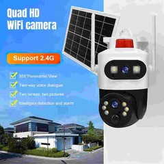 Dual Lens 1080P WiFi IP Camera Wireless Outdoor CCTV PTZ Home Security IR Camera