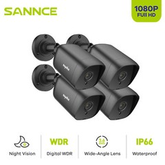 SANNCE 1080P Outdoor Camera IR Day/Night Vision Security System for TVI CCTV DVR