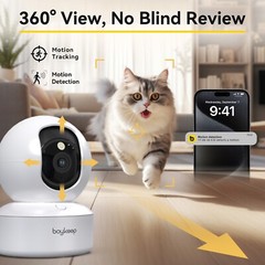 4Pcs Wireless 5G WiFi Security Camera Smart Indoor Night Vision 2K Wired Cam