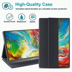 Kyy Portable Monitor 15.6Inch 1080P Fhd Usb-C Hdmi Computer Display Hdr Ips