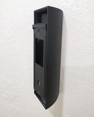 Ring Wired Doorbell Pro 3rd Gen Retinal 4K Angle Wedge Bracket Mount 15-90 Deg