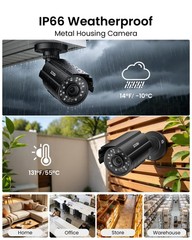 8CH 3K Lite Home Security Camera System Outdoor Indoor, AI Human/Vehicle Dete…