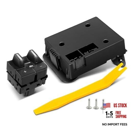 Trailer Brake Controller Module with Switch Compatible with Ram 1500 2500