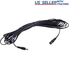 33ft DC Power Extension Cable Cord 5.5×2.1mm 33 feet/10M for CCTV Camera DVR