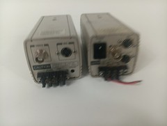 2X Toshiba CCD Surveillance Camera IK-532A Japan Vintage UNTESTED PARTS AS IS