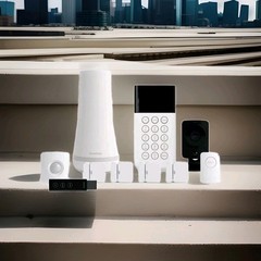 Simplisafe 3 HSK101, 11 Pc Smart Lock, Security Camera System, Base, Motion Etc