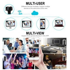 4K Cam HD 1080P Wireless WiFi Mini Security Night Vision DVR Camera + Battery US