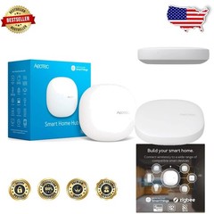 Smart Home Hub: Matter, Z-Wave, Zigbee Gateway, Alexa/Google Voice Control