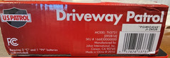 U.S Patrol Driveway Patrol Garage Motion Sensor Security Infrared System White