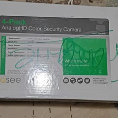QSEE ACCESSORY PACK-4-60FT CABLES & 4-Pack Color – Analog HD, Security Cameras