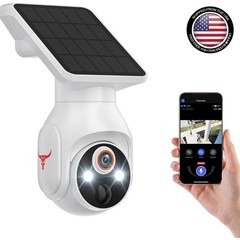 Wireless Outdoor Security Camera – 1080P HD, Solar-Powered & Night Vision
