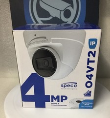 SPECO O4VT2 Security Network Color Camera W/4MP 2.8mm IR 100ft WeatherProof NEW!