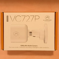 Alarm.com VC727P 1080p PoE IP Bullet Camera Night Vision 2-Way Audio microSD