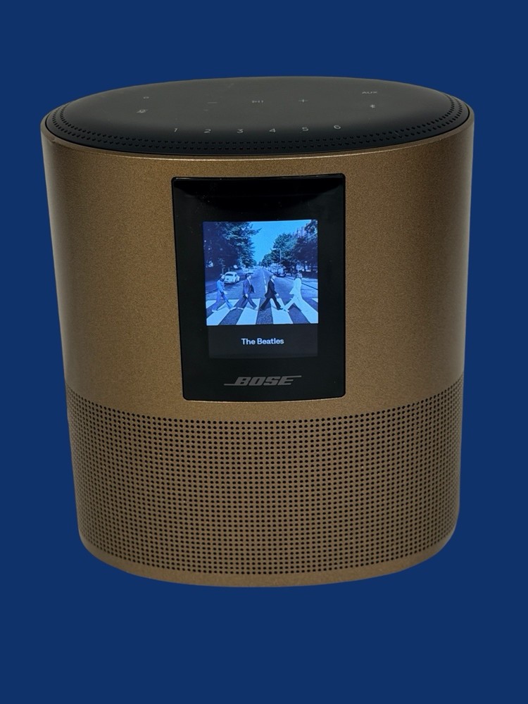 ✅ Bose Home Smart Speaker 500, Antique Brass, Bluetooth/Wi-Fi/Alexa/Google