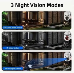 Huntvision Wifi Camera With Cloud Storage Or TF Card Support, Intelligent Camera