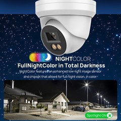 Vikylin Smartfind 16POE 16CH NVR System 24H Color MIC 8MP 4K Mini IP Camera Lot
