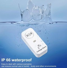 Water Leak Detector 2 Pack, 90dB Audio Water Leak Detectors for Home, Sensiti…