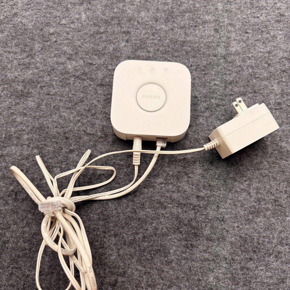 Philips Hue Bridge 3241312018A Smart Lighting Hub White Wi-Fi Ethernet 2.1