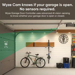 Wired Garage Door Controller Home Security Camera (Starter Bundle)