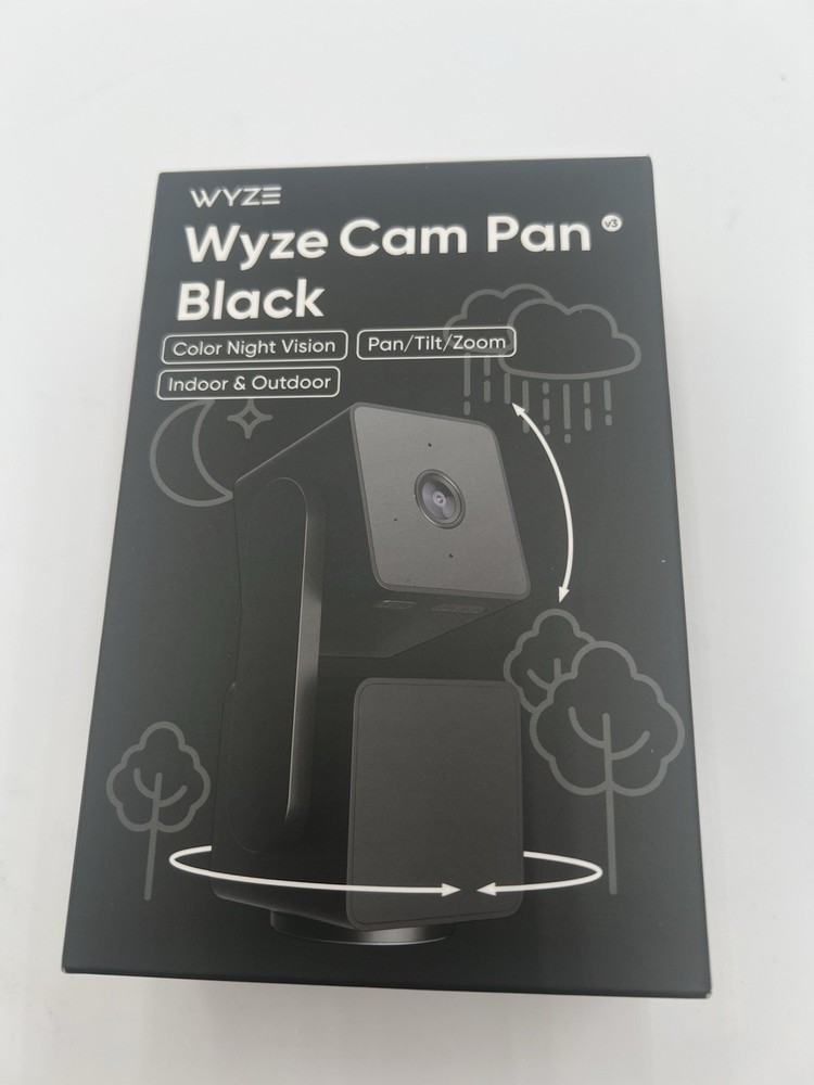 Wyze Cam Pan v3 Indoor/Outdoor IP65 1080P 360° Pan/Tilt/Zoom Wi-Fi Smart Home