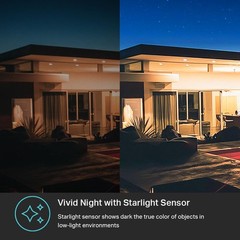 Kasa 4MP 2K Security Camera Outdoor Wired IP65 Starlight Sensor & 98 Ft Night