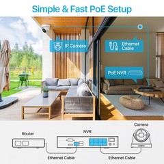 ZOSI 16CH 4K 8MP POE Security Camera System NVR 4TB Audio AI Car Detect H.265+