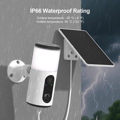 ARCCTV 4MP Solar Security Camera Battery Powered Wireless IP Outdoor Home Audio