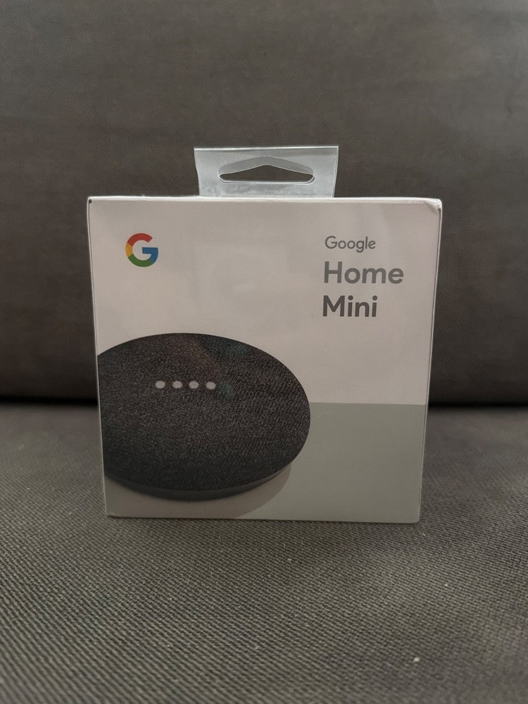 Google Home Mini Smart Assistant – Charcoal (GA00216-US)