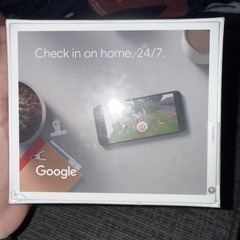 Google Nest Cam Indoor/Outdoor Battery Camera – GAO1317-US – Snow – NEW