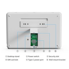 Tuya Smart WiFi GSM Home Security Alarm System Touch Keyboard RFID APP Control