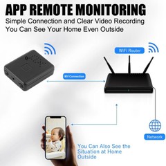 Mini Home Security Cam Mini Wifi Camera 1080P HD Night Vision Motion Detection