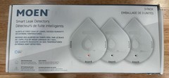 Moen 920-005 FLO Smart Phone Indoor Water Leak Detector, 3-Pack
