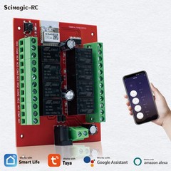 8CH Tuya Wireless Switch Module 8 Channels Wifi Relay Module APP Remote Control