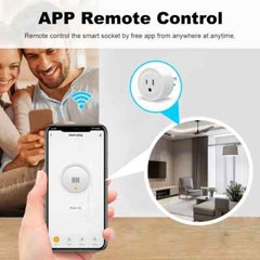 Smart Plug WiFi Socket Power Monitoring Voice Control Support Alexa Google LOT