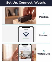 Mini Camera Wireless Motion Activated Portable Security Video Camera CAM VOX 72i