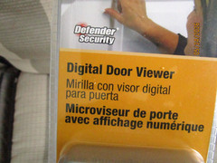 Defender Security Digital Door Viewer with LCD Color Display and Peephole Camera